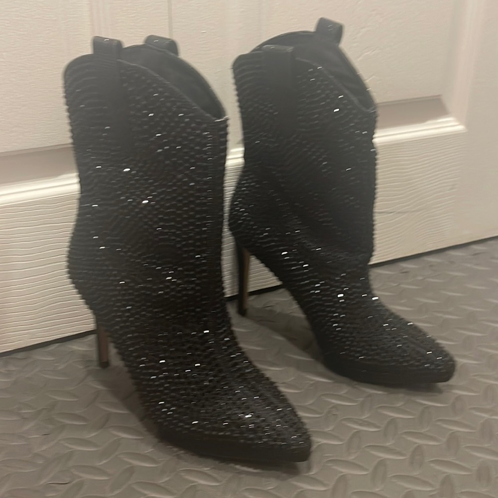 Jessica Simpson studded boots